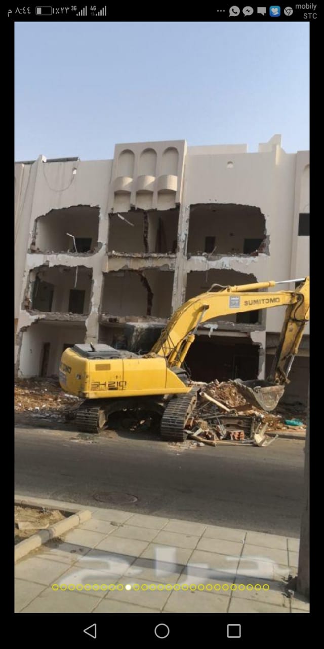 من أعمال ابراهيم العرام مقاول هدم وشراء سكراب
