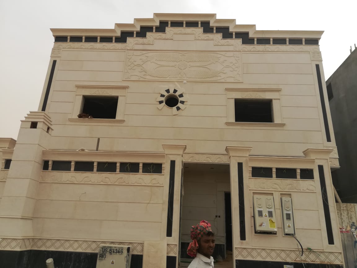 من أعمال محمد الأحمد للديكورات الخارجية
