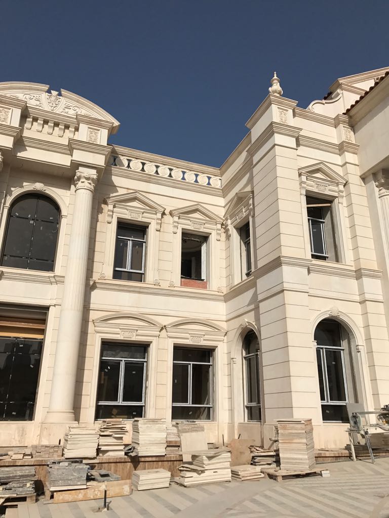 من أعمال ريتال الرياض تصميم وإشراف وتوريد وتركيب حجر ورخام