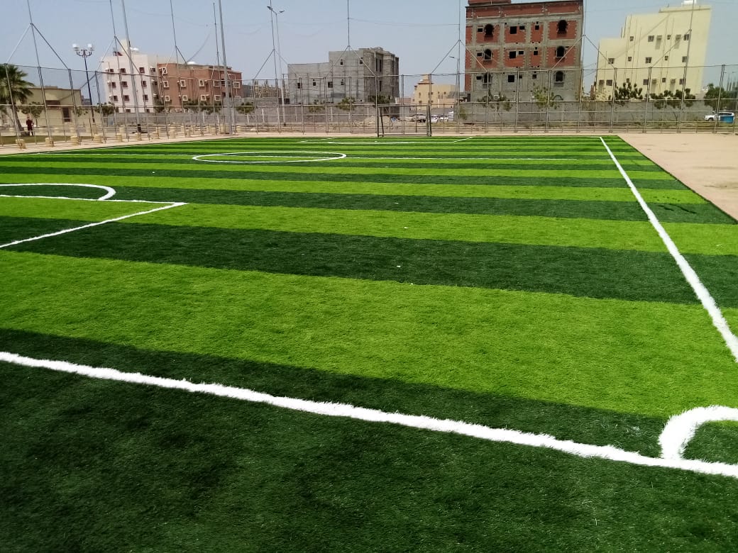 مراحل انشاء  ملعب 
