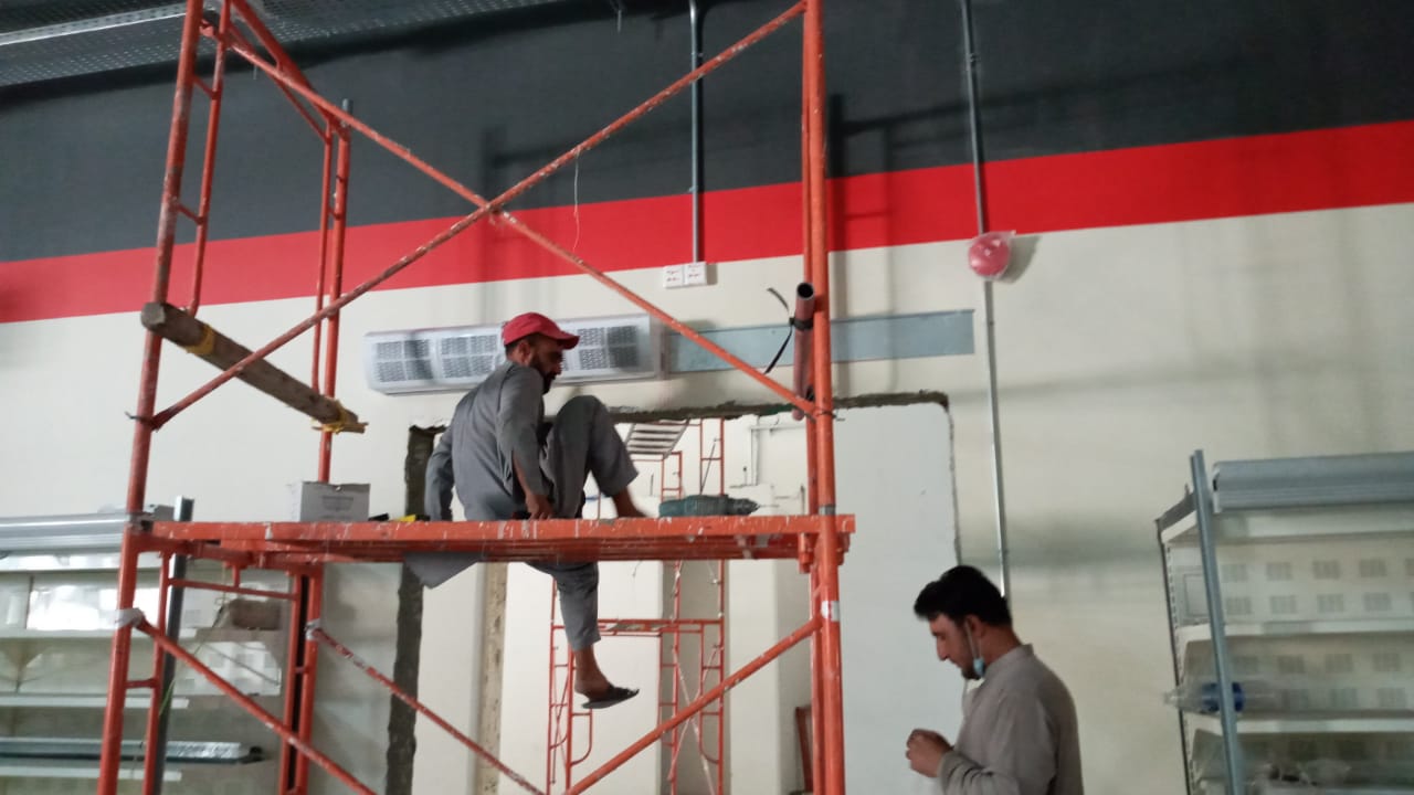 من أعمال شركة ابناء ابراهيم العضيبي للمقاولات