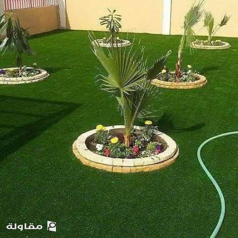 من أعمال أبو ريتاج التنسيق الحدائق