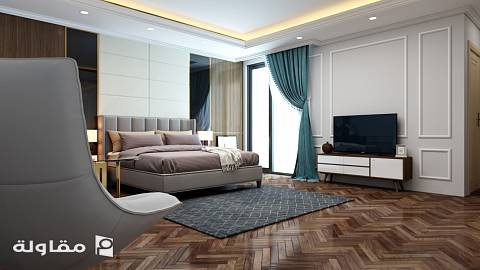 Modern bedroom