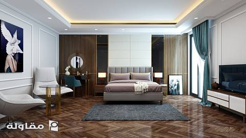 Modern bedroom
