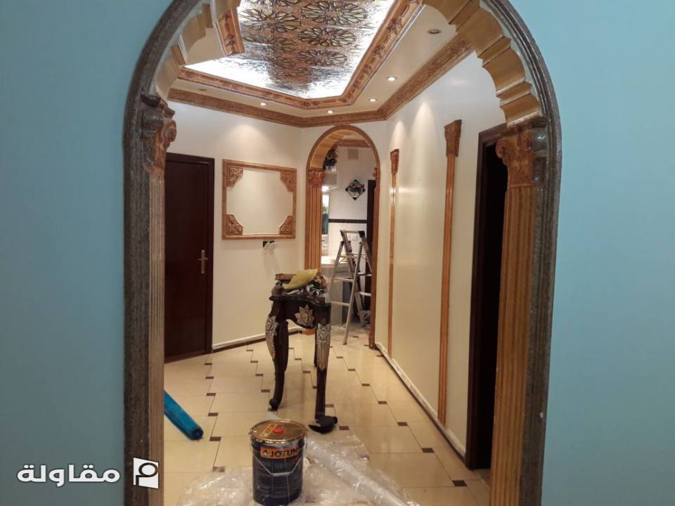 من أعمال مقاول دهانات بالرياض