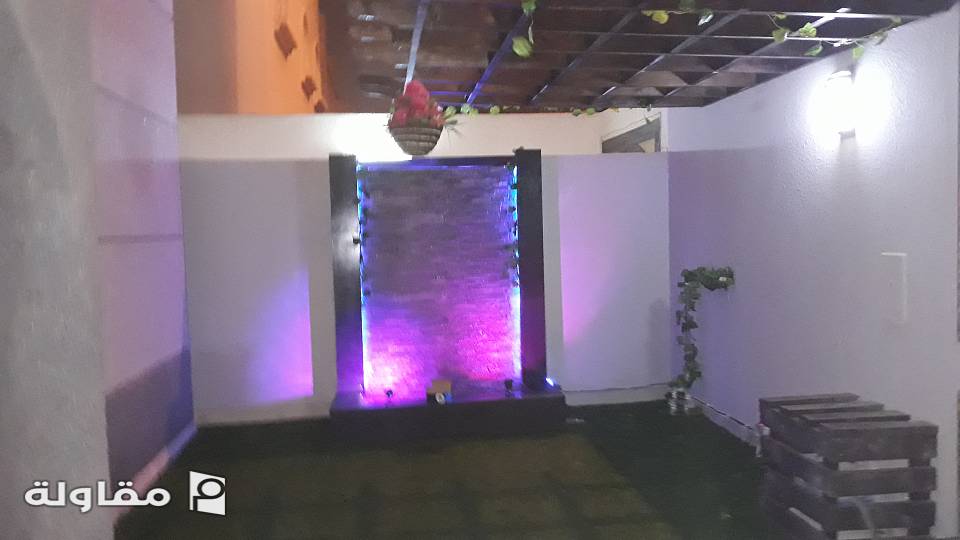من أعمال أبو ريتاج التنسيق الحدائق