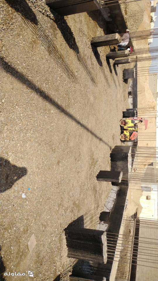 اعمال الدك على طبقات