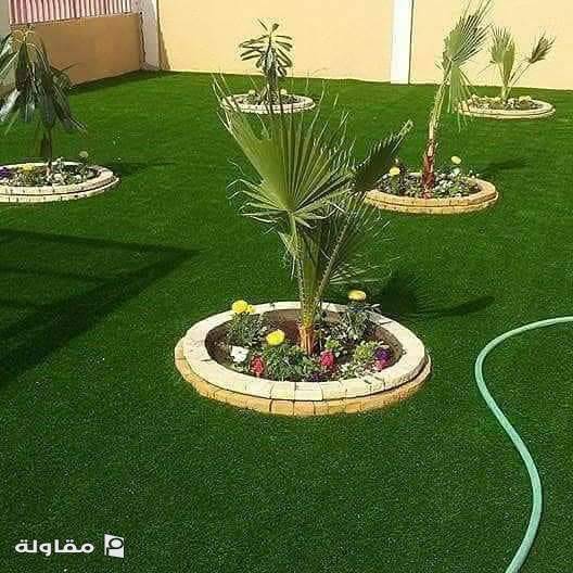 من أعمال أبو ريتاج التنسيق الحدائق