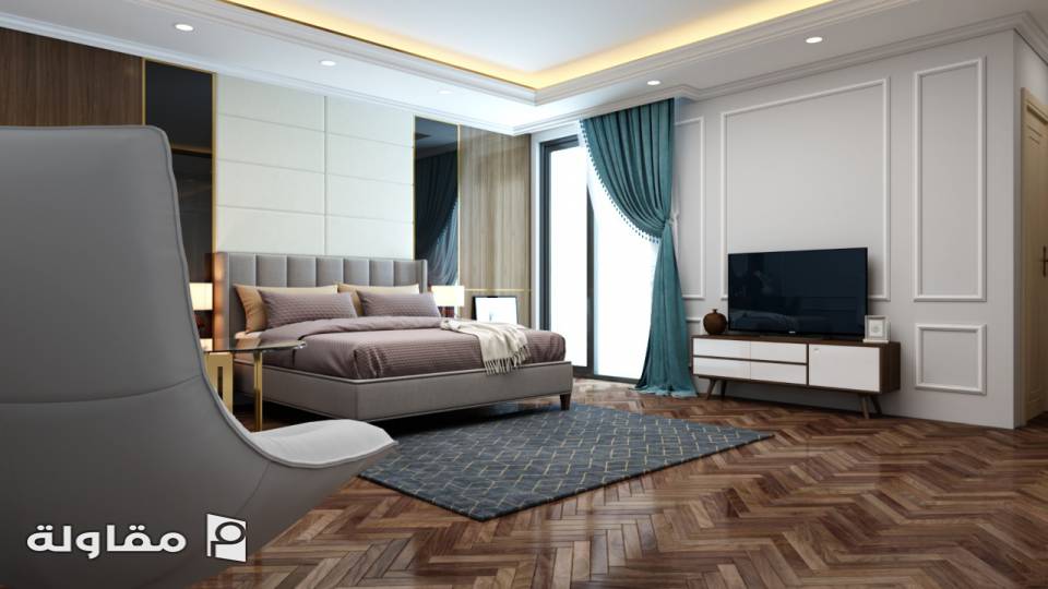 Modern bedroom